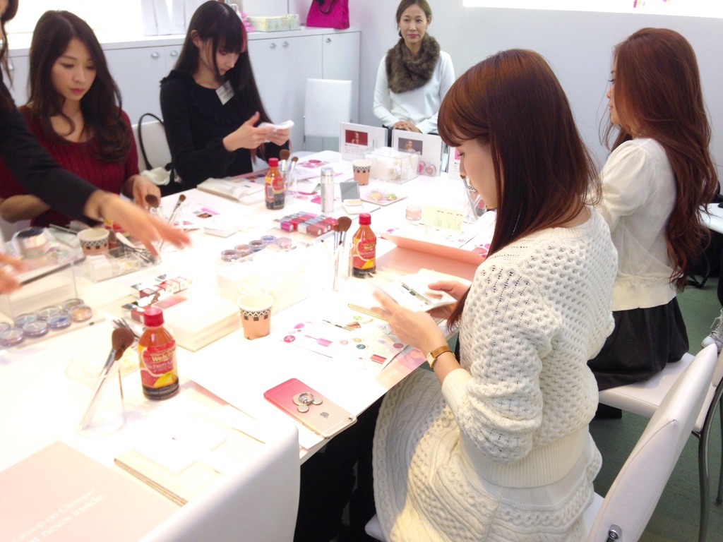 CLINIQUE新作コスメ発表会にreelメンバーが参加 