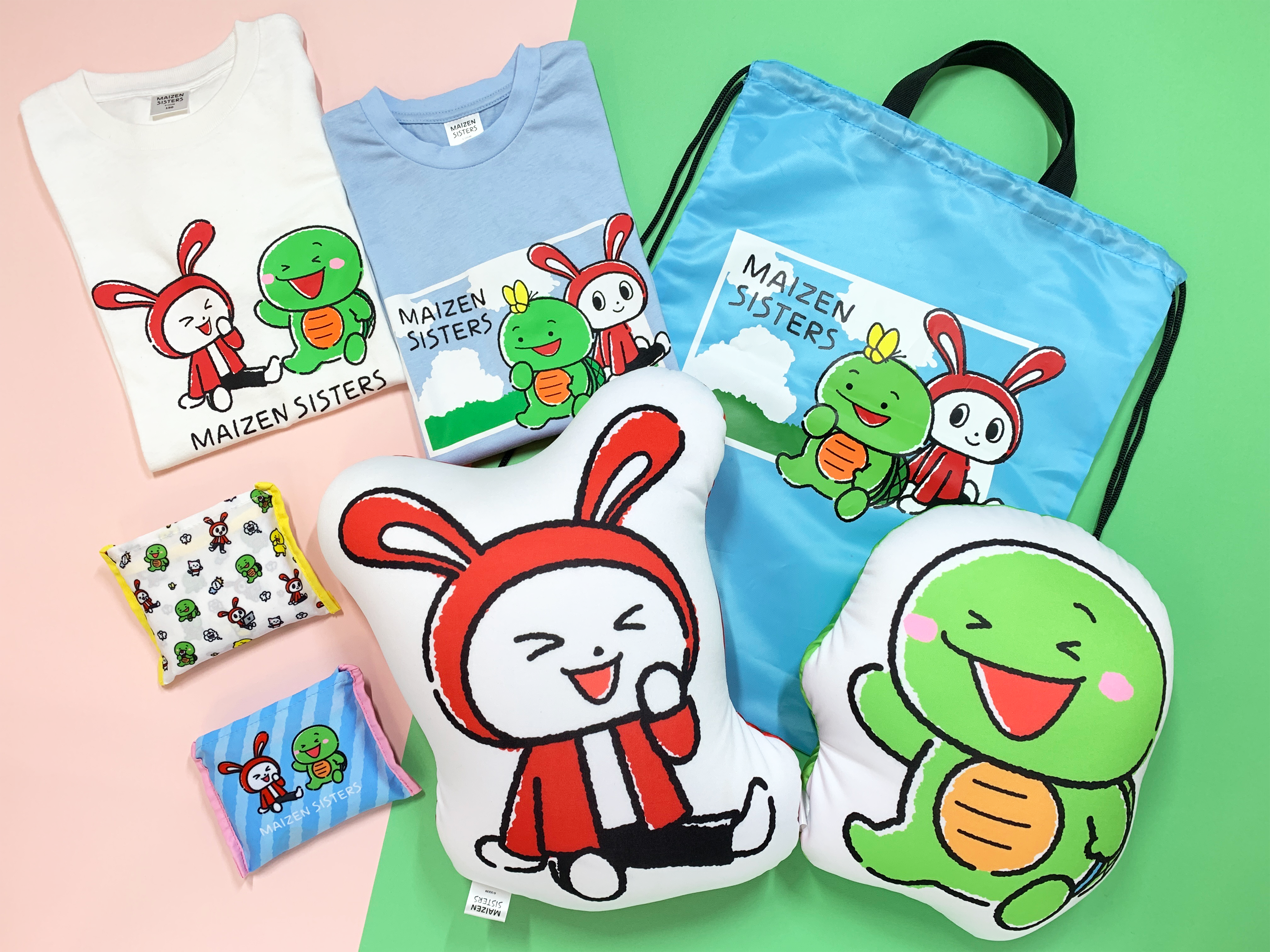 まいぜんシスターズ 初期イオン限定 ダイカットクッション