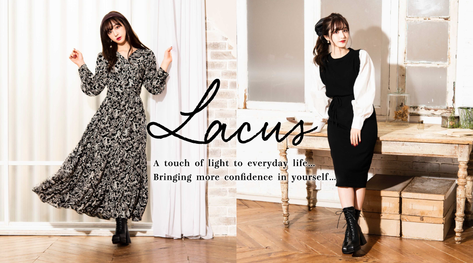 【新希咲乃】アパレルブランド「Lacus」11月16日(月）18:00〜新作アイテム発売開始！ 