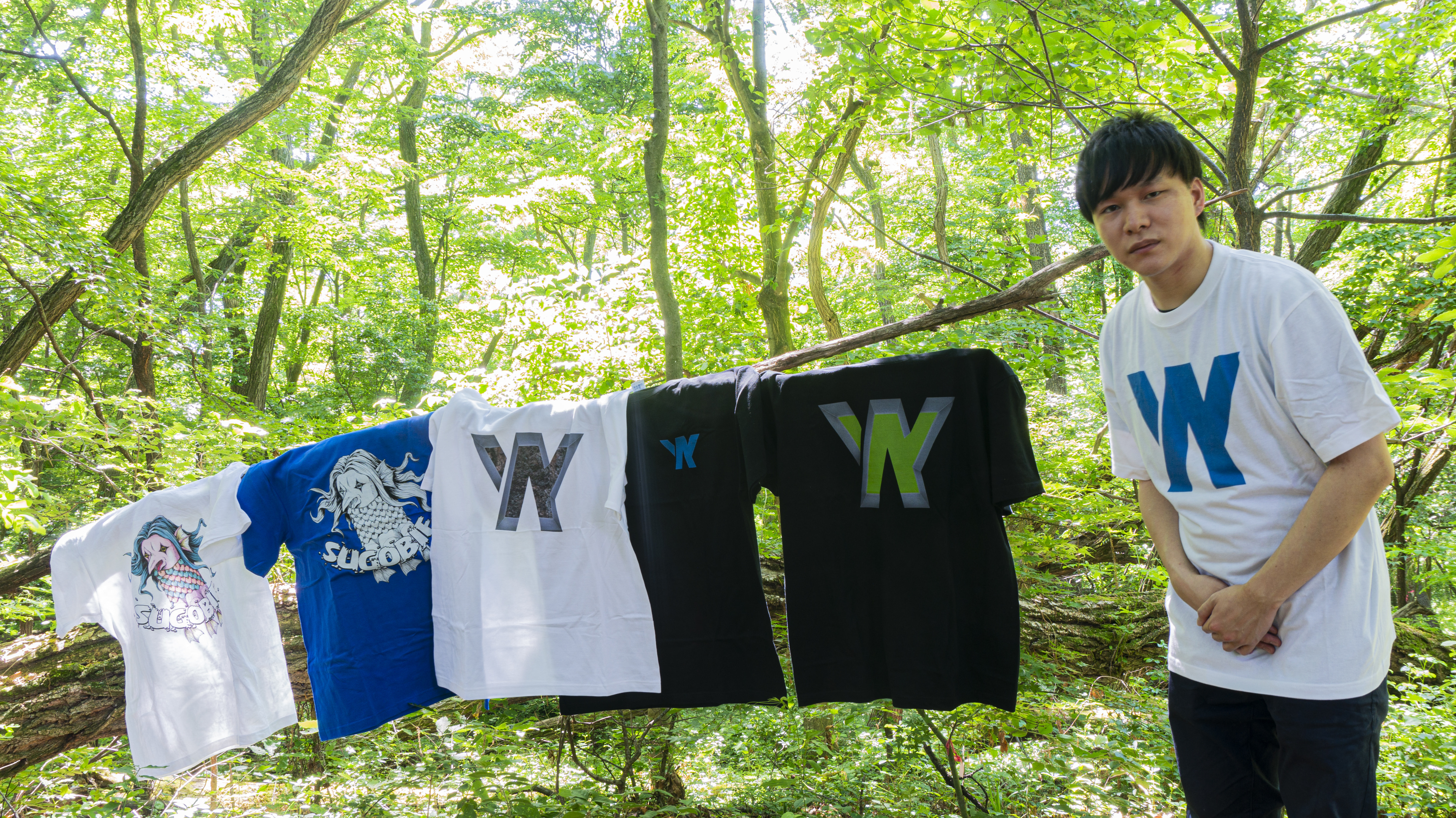 岩下スティーブンの「布」(Tシャツ) 発売！ 