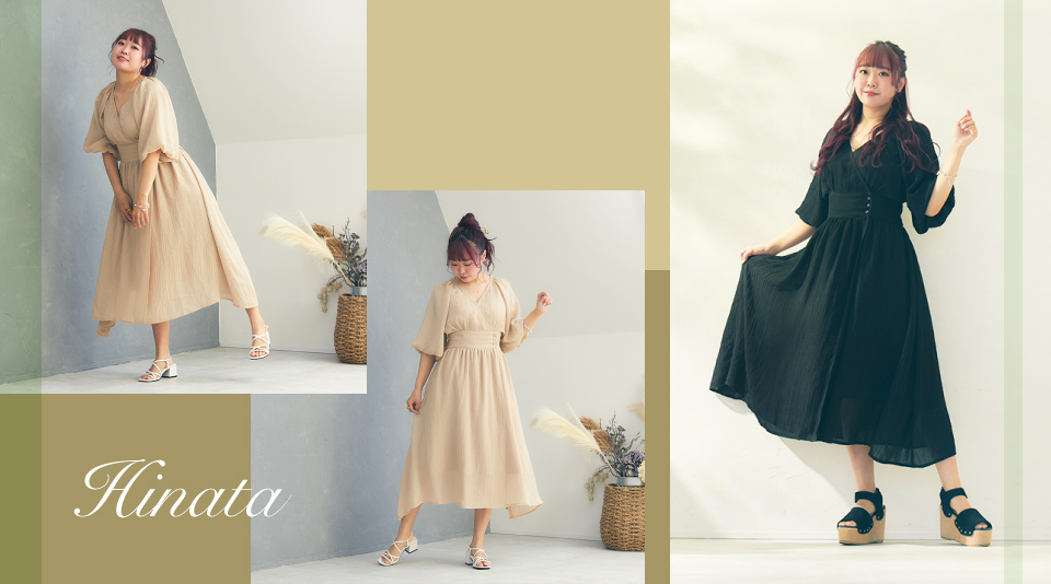 【日向結衣】アクセサリー&オリジナルワンピースが販売開始♪