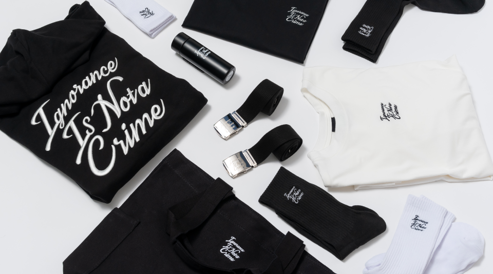 Ignorance Is Not a Crime 2022SS 販売開始!!