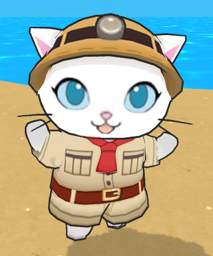 新スキン「たんけんねこ」
