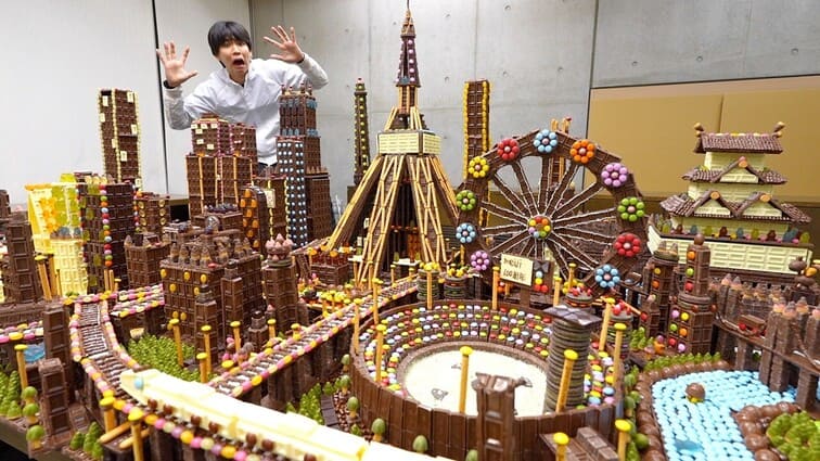 はじめしゃちょー、今年もバレンタイン企画に挑戦！「お菓子でつくる」シリーズ第3弾のコラボ動画を公開！