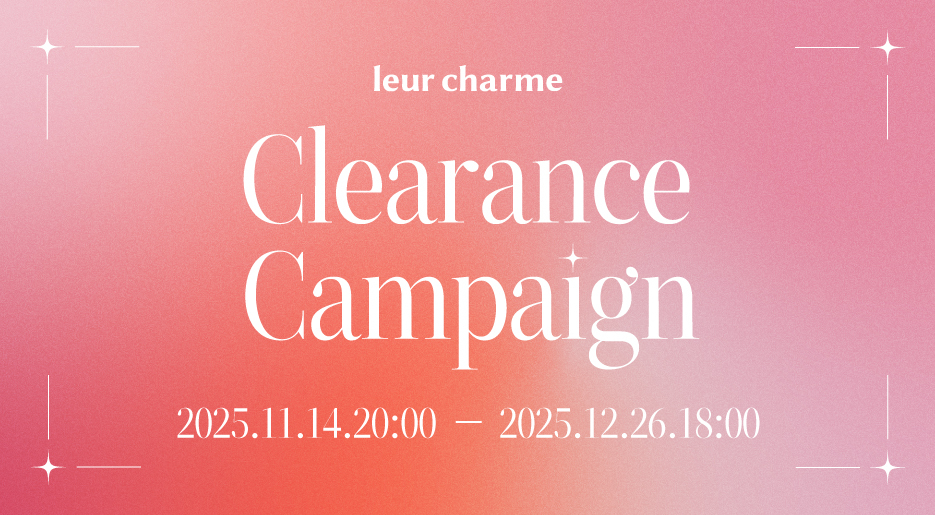 【最大約72%OFF】nanakoななこがクリエイティブディレクターを務めるコスメブランド「leur charme(ルルシャルム)」豪華特典が当たるクリアランスキャンペーンを開催中!